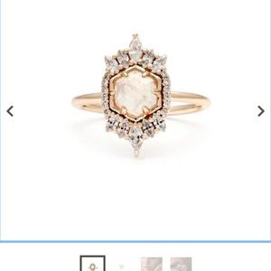 Melanie Auld MEDINA RING - Gold Vermeil/Moonstone